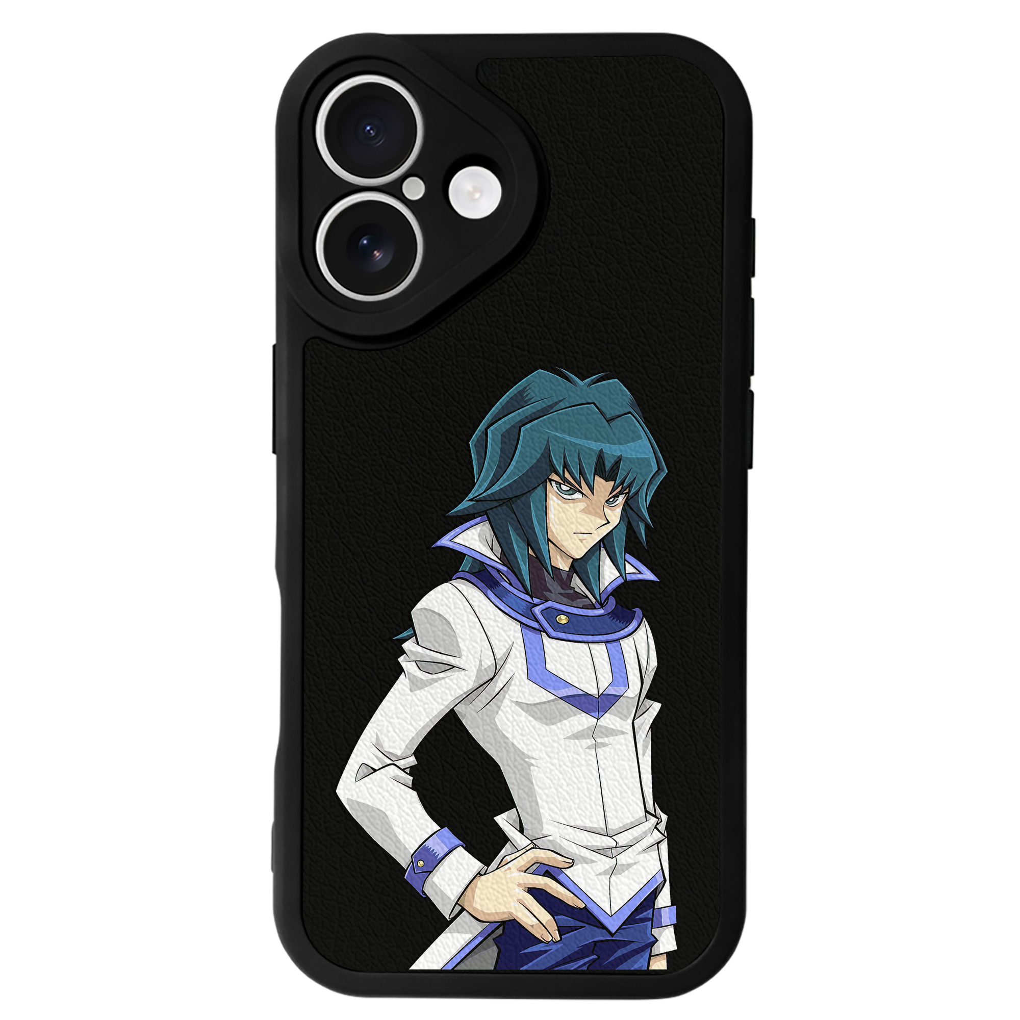 遊☆戯☆王 Yu-Gi-Oh! 【iPhone 16シリーズ対応】シリコンスマホケース（レザー調） 材質：シリコン